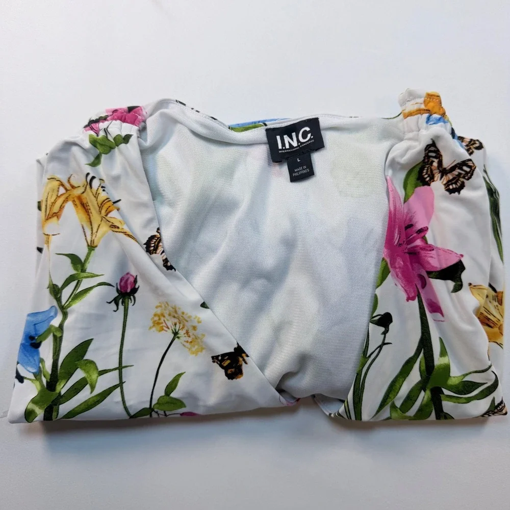 INC International Concepts vibrant floral
